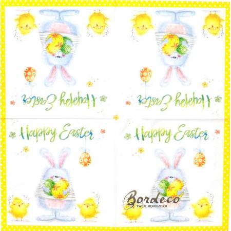 Serwetka decoupage seria TI-FLAIR Happy Easter 33x33cm